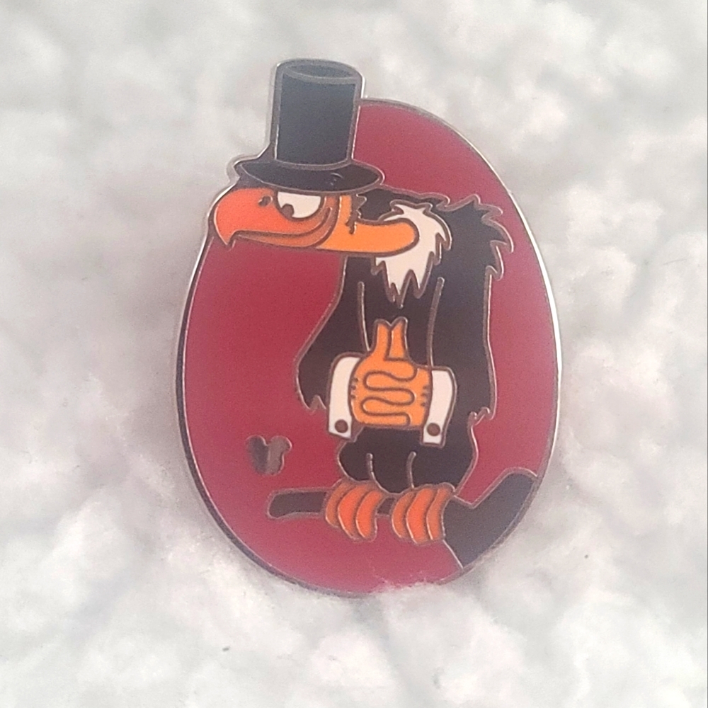 Vintage Disney Hidden Mickey Completer Splash Mountain Vulture Trading Pin